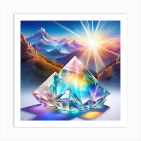 Crystals In The Sky Art Print