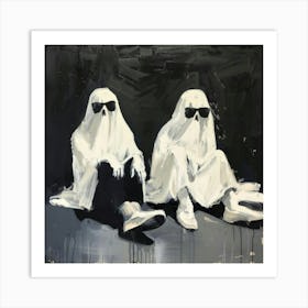 Ghosts 3 Art Print