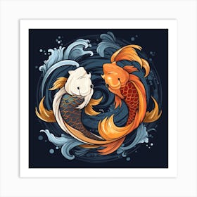 Koi Fish 9 Art Print