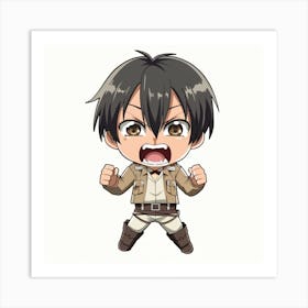 Attack On Titan 4 Art Print