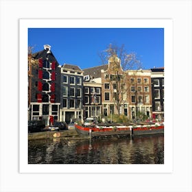Amsterdam Architecture - Square Art Print