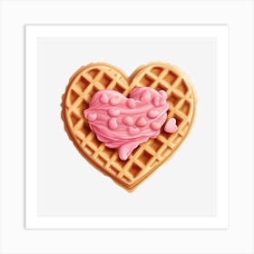 Waffle Heart 9 Art Print