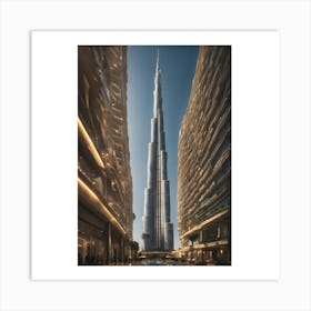 Burj Khalifa 2 Art Print