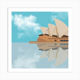 Sydney Opera House Square Art Print