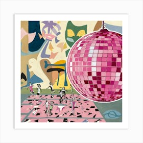 Disco Ball 23 Art Print