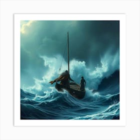 Stormy Seas Art Print