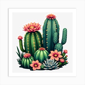 Cactus Art Print