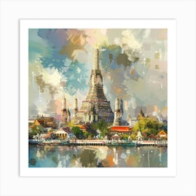 Thailand Painting Art Print