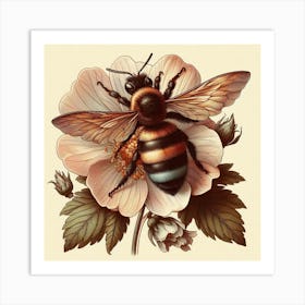 A large bee 3 Art Print