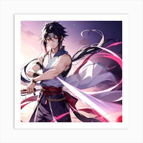 Sasuke Edit Art Print