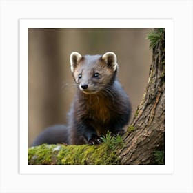 Weasel Art Print