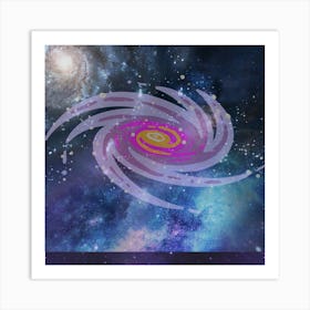 Spiral Galaxy Art Print