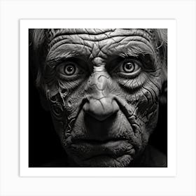 Old Man Art Print