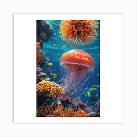 Jellyfish 3 Art Print