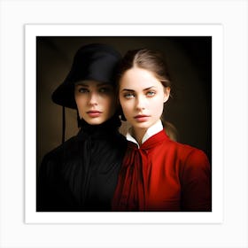 Sisters Art Print