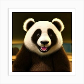 Panda Art Print