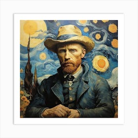 Van Gogh Starry Night 3 Art Print