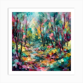 Forest Path Art Print