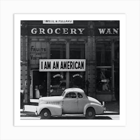 I Am An American Art Print