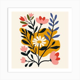 Floral Bouquet 1 Art Print