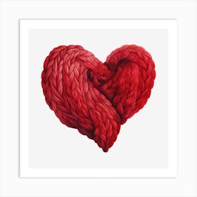 Heart Of Yarn 1 Art Print