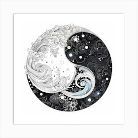 Yin Yang 51 Art Print