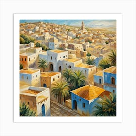 Tunisian Village 2 Art Print