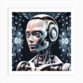 Cyborg 37 Art Print