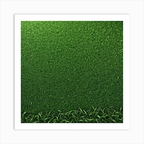 Green Grass Background 3 Art Print