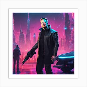 Elon Musk 6 Art Print