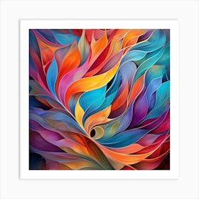 Abstract Painting 51 Art Print