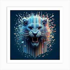 Lion Art 1 Art Print