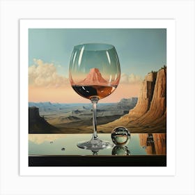 Glass Of Wine Art Print