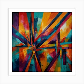 Abstract Painting 342 Art Print