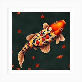 Koi Fish 86 Art Print