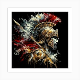 Spartan Warrior 9 Art Print