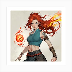 Avatar The Last Airbender 2 Art Print