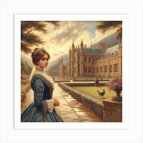 The Lady of the Manor Art Print