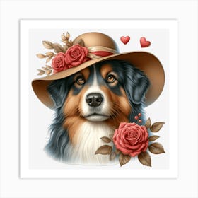 Bernese Mountain Dog 27 Poster