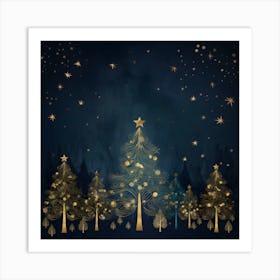 Elegant Christmas Design Series078 Art Print