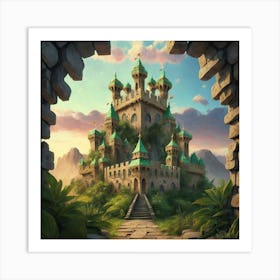 The castle in seicle 15 4 Art Print