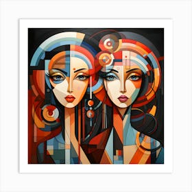 Dreamy Divas 1 Art Print