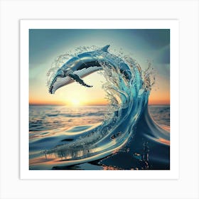 Humpback Whale 4 Art Print