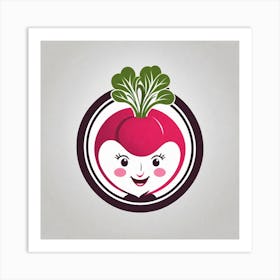 Beet Logo 2 Art Print