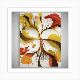 An Original Abstract Wall Art Piece Featuring A Bl Zz6tmpxerau4aa24v15o9q Qn1wdfccqws81badbk1i Q Art Print