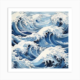 Great Wave Off Kanagawa Art Print