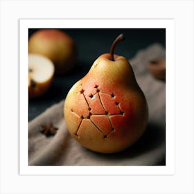 Constellation Pears Art Print