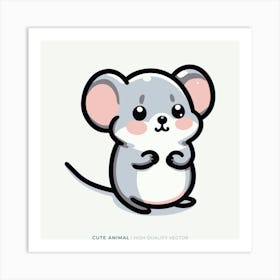 Cute Mouse 18 Art Print