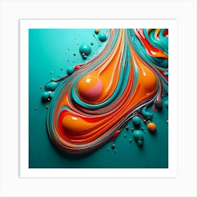 Abstract - Abstract Stock Videos & Royalty-Free Footage 18 Art Print