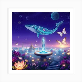 whale Art Print